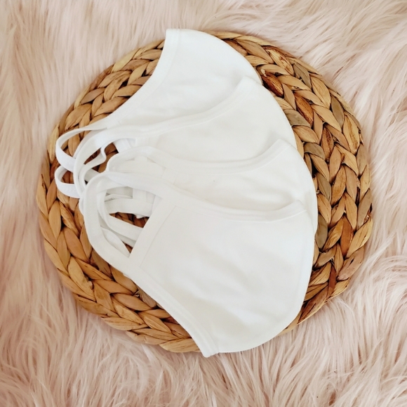 Pack of 4 face masks Antibacterial dual-layer mask - Picture 4 of 4